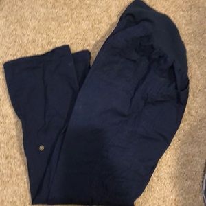 Navy Maternity Pants